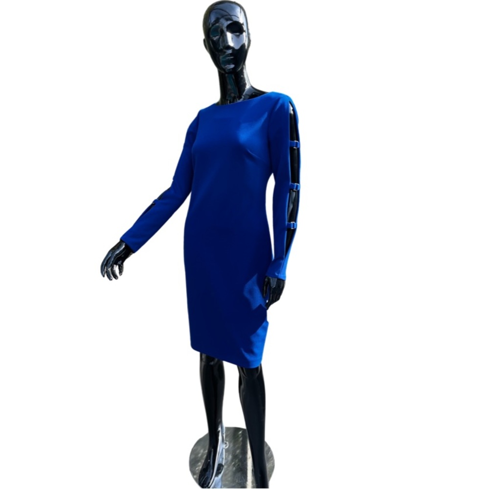 Calvin Klein long sleeve bodycon dress